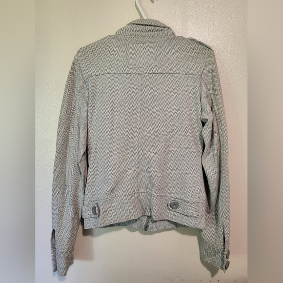 Oniell grey zip up sweater - Picture 5 of 7